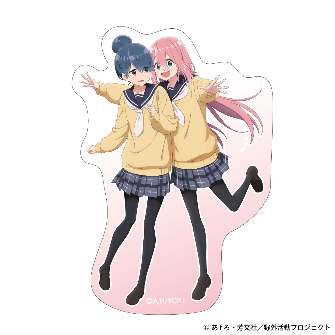 【事後通販】ゆるキャン△SEASON３ School Life  耐水ステッカー